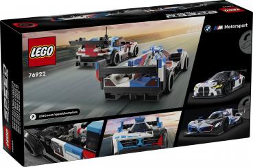 LEGO® Speed Champions BMW M4 GT3 & BMW M Hybrid V8 Rennwagen 676 Teile 76922