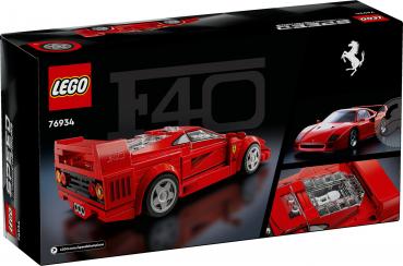 LEGO® Speed Champions Ferrari F40 Supersportwagen 318 Teile 76934