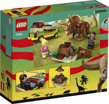 LEGO® Jurassic World™ Triceratops-Forschung 281 Teile 76959