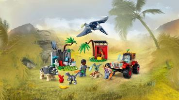 LEGO® Jurassic World™ Rettungszentrum für Baby-Dinos 139 Teile 76963