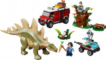 LEGO® Jurassic World™ Dinosaurier-Missionen: Entdeckung des Stegosaurus 420 Teile 76965