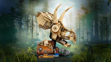 LEGO® Jurassic World™ Dinosaurier-Fossilien: Triceratops-Schädel 468 Teile 76969