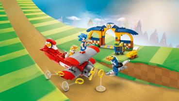 LEGO® Sonic the Hedgehog™ Tails‘ Tornadoflieger mit Werkstatt 376 Teile 76991