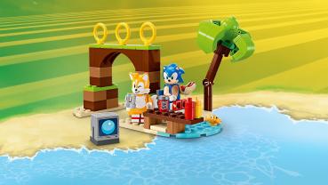 LEGO® Sonic Tails' Abenteuerboot 393 Teile 76997