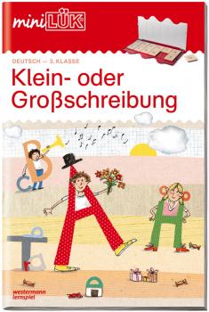 LÜK miniLÜK Buch Klein- oder Großschreibung ab 8 Jahren 4191