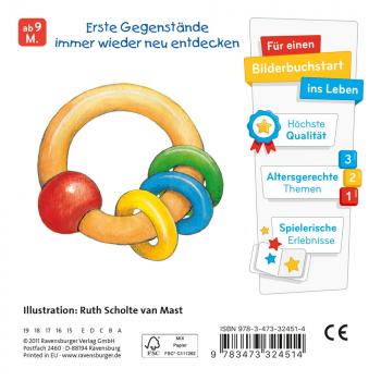 Ravensburger Pappbilderbuch Mein erstes Gucklochbuch 32451