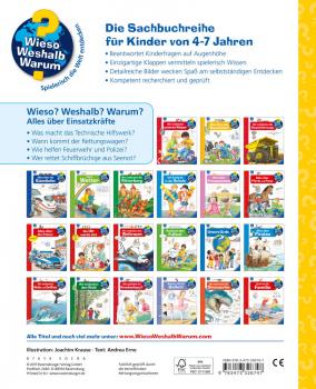 Ravensburger Buch Wieso? Weshalb? Warum? Alles über Einsatzkräfte Band 65 32674