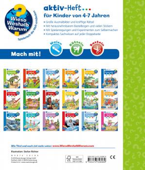 Ravensburger Buch Wieso? Weshalb? Warum? aktiv-Heft Dinosaurier 32696