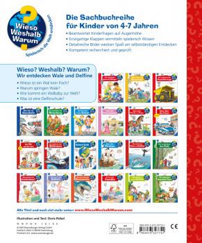 Ravensburger Buch Wieso? Weshalb? Warum? Wir entdecken Wale und Delfine Band 41 32775