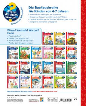 Ravensburger Buch Wieso? Weshalb? Warum? Im Zoo Band 45 32798