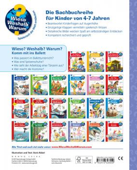 Ravensburger Buch Wieso? Weshalb? Warum? Komm mit ins Ballett Band 54 32855