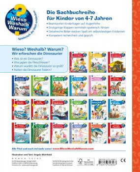 Ravensburger Buch Wieso? Weshalb? Warum? Wir erforschen die Dinosaurier Band 55 32856