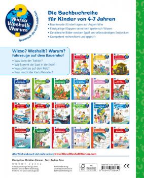 Ravensburger Buch Wieso? Weshalb? Warum? Fahrzeuge auf dem Bauernhof Band 57 32864