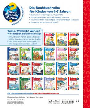 Ravensburger Buch Wieso? Weshalb? Warum? Wir entdecken die Riesenfahrzeuge Band 6 32897