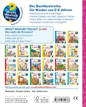 Ravensburger Buch Wieso? Weshalb? Warum? Junior Was macht die Prinzessin? Band 19 32936