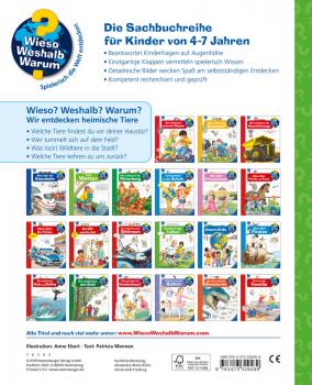 Ravensburger Buch Wieso? Weshalb? Warum? Wir entdecken heimische Tiere Band 71 32948