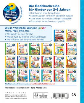 Ravensburger Buch Wieso? Weshalb? Warum? Junior Mama, Papa, Oma, Opa Band 39 32966