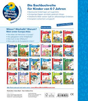 Ravensburger Buch Wieso? Weshalb? Warum? Mein erster Europa-Atlas 32981