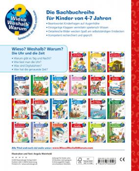 Ravensburger Buch Wieso? Weshalb? Warum? Die Uhr und die Zeit Band 25 33252