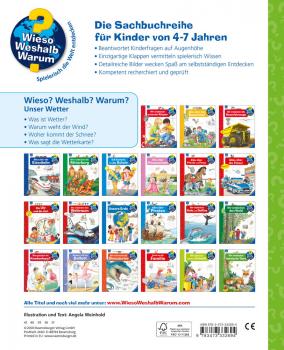 Ravensburger Buch Wieso? Weshalb? Warum? Unser Wetter Band 10 33269