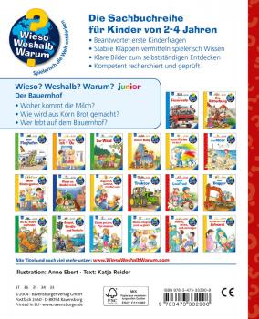 Ravensburger Buch Wieso? Weshalb? Warum? Junior Der Bauernhof Band 1 33290