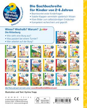 Ravensburger Buch Wieso? Weshalb? Warum? Junior Die Ritterburg Band 4 33293