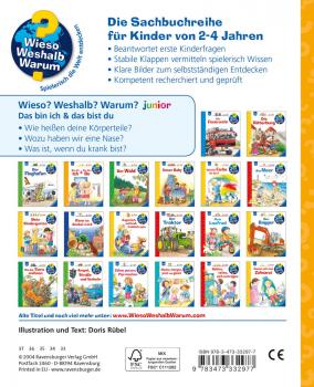 Ravensburger Buch Wieso? Weshalb? Warum? Junior Das bin ich & Das bist du Band 5 33297