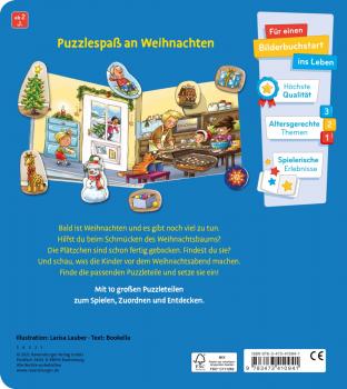 Ravensburger Pappbilderbuch Mein großes Puzzle Spielbuch Weihnachten 41094