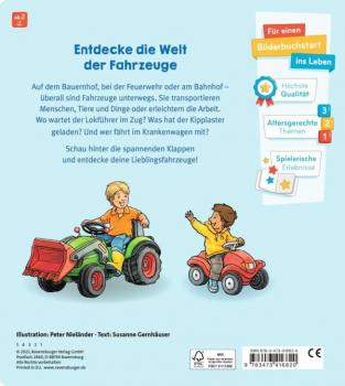 Ravensburger Buch Pappbilderbuch Unterwegs mit vielen Fahrzeugen 41682