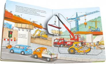 Ravensburger Buch Pappbilderbuch Aufladen, Abfahren Auf der Baustelle 41767