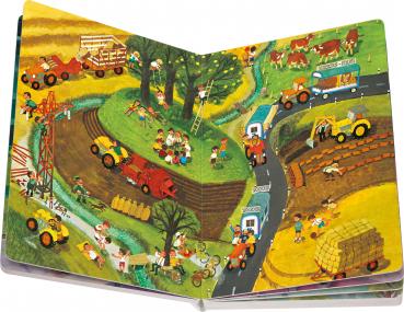 Ravensburger Buch Pappbilderbuch Mein Wimmelbuch Bei uns im Dorf 41783