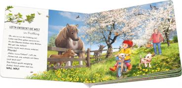 Ravensburger Buch Pappbilderbuch Lotta entdeckt die Welt Im Frühling 41825