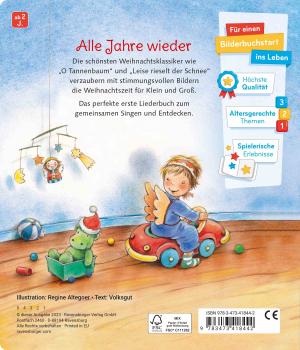 Ravensburger Buch Pappbilderbuch Meine liebsten Weihnachtslieder 41844