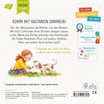 Ravensburger Buch Pappbilderbuch Lotta entdeckt die Welt Im Herbst 41853