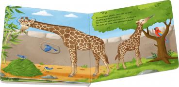 Ravensburger Buch Pappbilderbuch Rate mal Wer spielt im Zoo? 41871