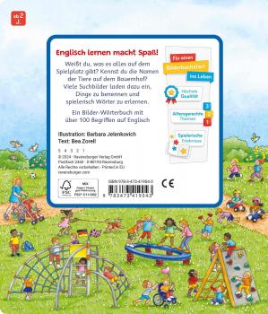 Ravensburger Buch Pappbilderbuch Sachen suchen Englisch lernen 41904