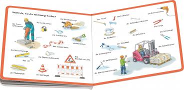 Ravensburger Buch Pappbilderbuch Mein Bilder-Wörterbuch Auf der Baustelle 41919