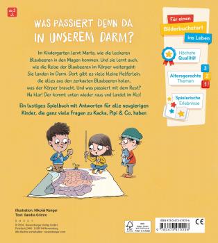 Ravensburger Buch Pappbilderbuch Und was genau ist Kacka? Antworten für neugierige Kinder 41929