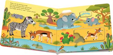 Ravensburger Buch Pappbilderbuch Mitmachen Mein Schiebe Mitmachbuch Wilde Tiere 42025