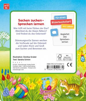 Ravensburger Buch Pappbilderbuch Mitmachen Sachen suchen Mein erstes Sachen suchen Ostern 42067