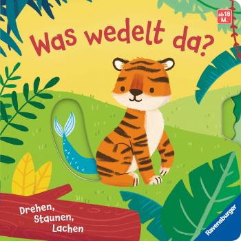 Ravensburger Buch Pappbilderbuch Mitmachen Was wedelt da? 42071