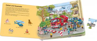 Ravensburger Buch Pappbilderbuch Mitmachen PuzzleBuch Fahrzeuge 42078