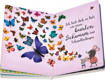 Ravensburger Buch Pappbilderbuch Ich hab dich lieb … ein bisschen, sehr und noch viel mehr! 42096