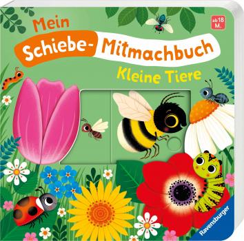 Ravensburger Buch Pappbilderbuch Mitmachen Mein Schiebe Mitmachbuch Kleine Tiere 42123