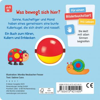 Ravensburger Buch Pappbilderbuch Mitmachen Mein erstes Kullerbuch 42145