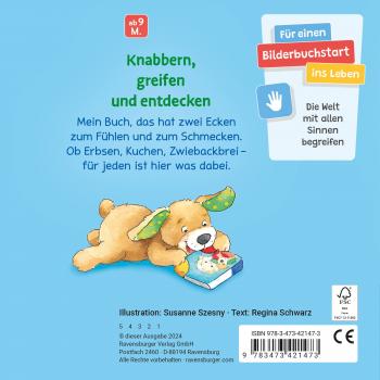 Ravensburger Buch Pappbilderbuch Mein erstes Spiel- und Beiß-Buch 42147