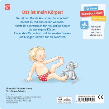 Ravensburger Buch Pappbilderbuch Augen, Bauch und Hände 42162