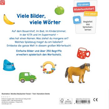 Ravensburger Buch Pappbilderbuch Spracherwerb Mein erstes großes Wörterbuch 42173