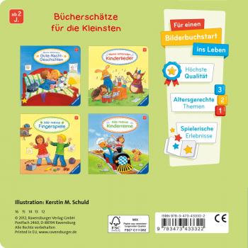 Ravensburger Pappbilderbuch Meine schönsten Kinderlieder 43332