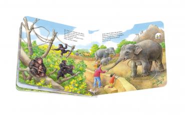 Ravensburger Pappbilderbuch Mein großes Puzzle Spielbuch Zoo 43653